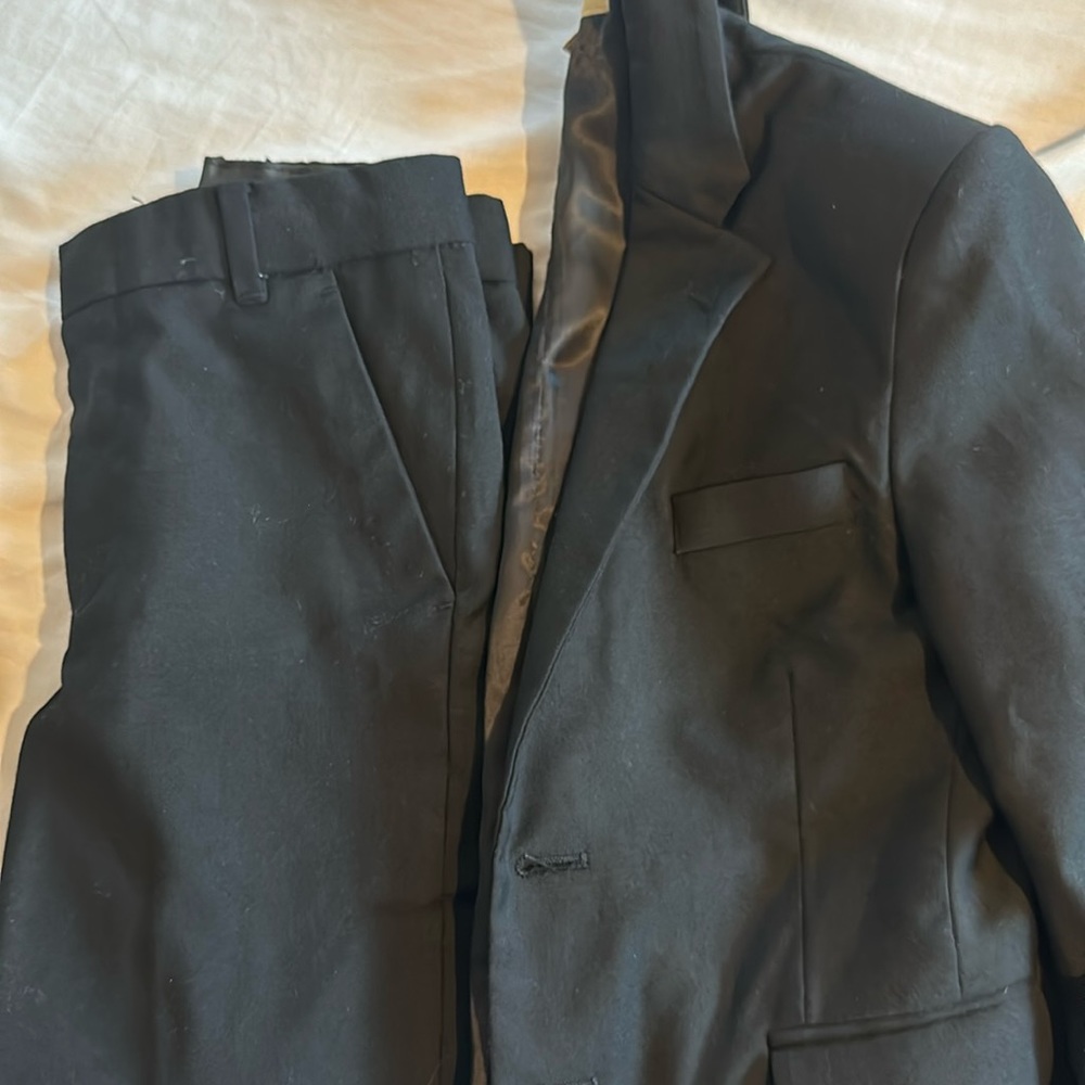 Boys black suit